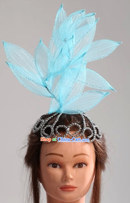 Traditional Chinese Yangge Dance Headpiece