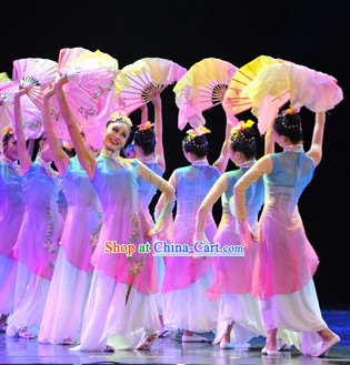 Ancient Beauty Fan Dancing Cheongsam for Women