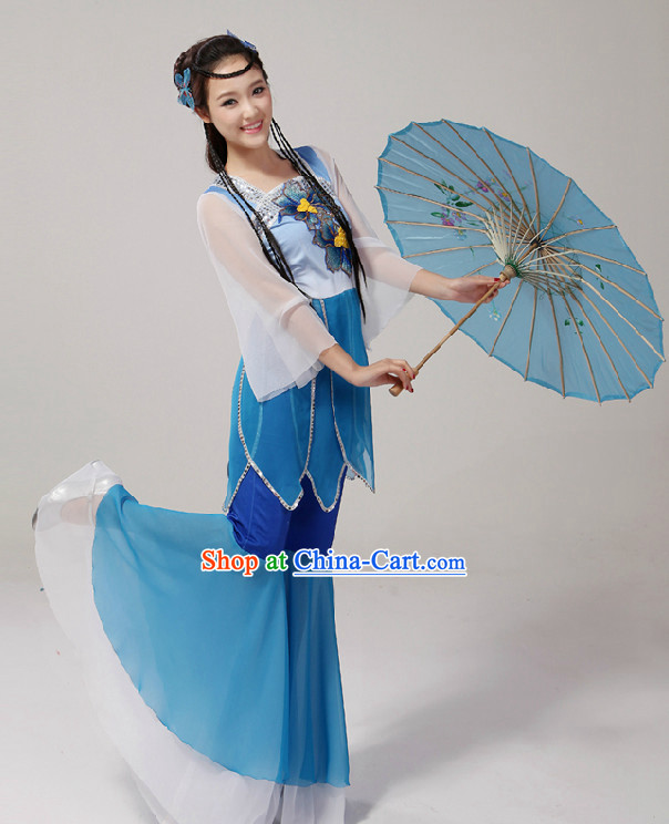 Professional Stage Performance Umbrella Classical Dancing Costumes for Women