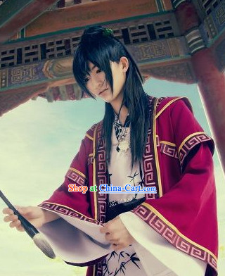 Ancient Chinese Style Knight Male Wig
