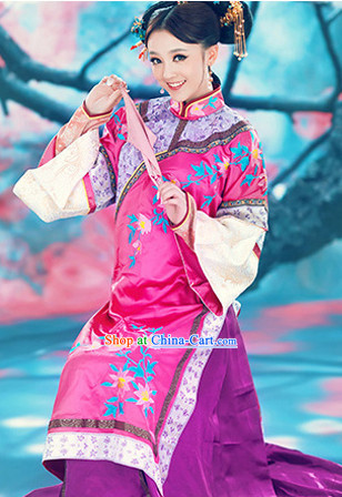 Summer Wear Qing Dynasty Royal Family Wife Clothes