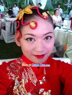 Traditional Chinese Handmade Hairpin for Professional Dance Use