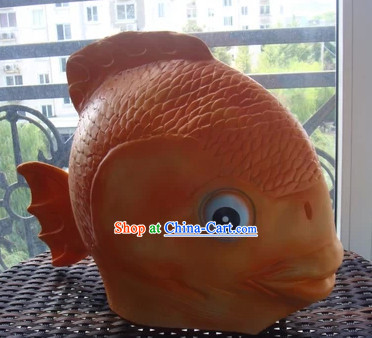 Stage Performance Carp Fish Head Mask