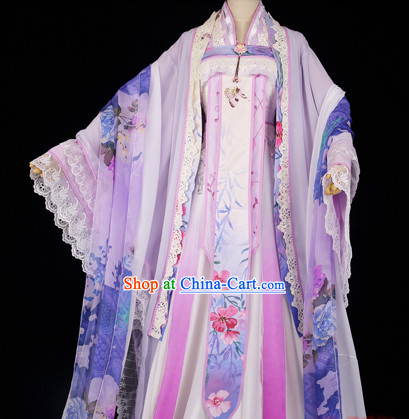 Ancient Chinese Tang Dynasty Imperial Royal Lady Dresses