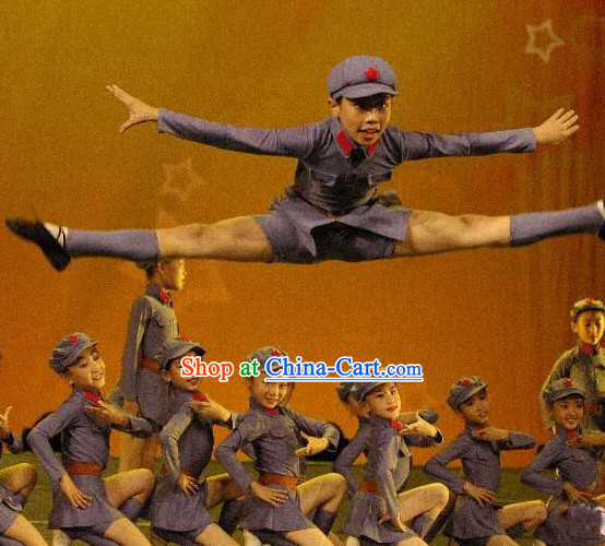 Chinese Liberation Army Dance Uniform