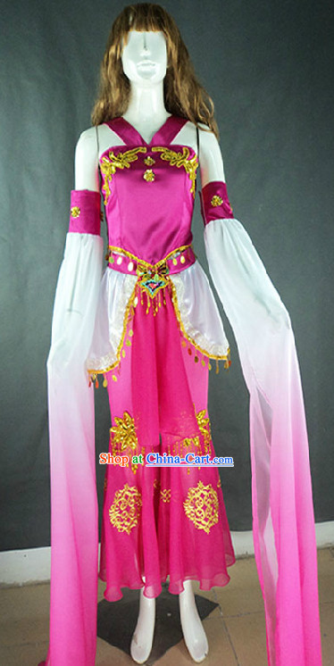 Chang Er Flies to the Moon Long Sleeves Classical Dancing Costumes