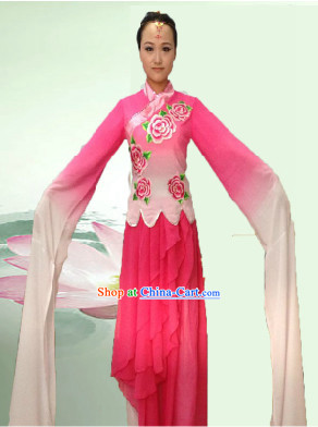 Professional Guzhuang Water Sleeve Dance Costumes