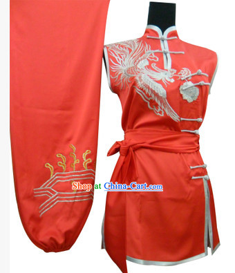 Top Silk Sleeveless Kung Fu Suit