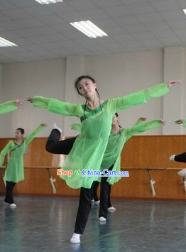Beijing Dance Academy Students Classical Dancing Practice Dance Costumes