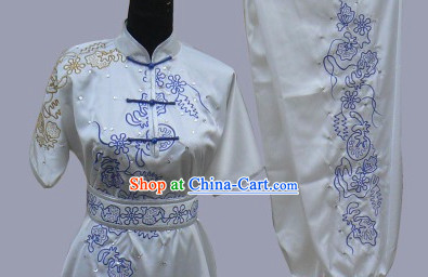 Beijing Sport University Short Sleeves Martial Arts Uniform