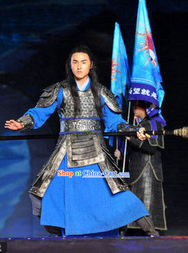 Ancient Chinese Kung Fu Swordsman Costumes Complete Set for Men