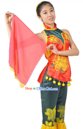 Yangge and Waist Drum Dance Wear