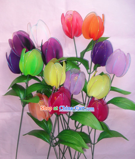 Handmade Tulip Flower Dance Props