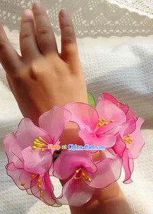 Handmade Flower Dance Wrist Leis Garland