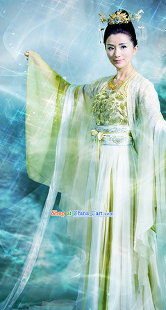 Gu Jian Qi Tan Lengend of the Ancient Sword TV Drama Female Fairy Costumes Complete Set