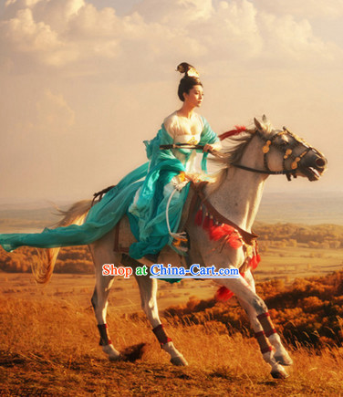 Tang Dynasty Royal Princess Clothes Complete Set