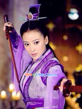 Traditional Chinese Swordman Coronet