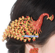 Ancient Chinese Peacock Headdress