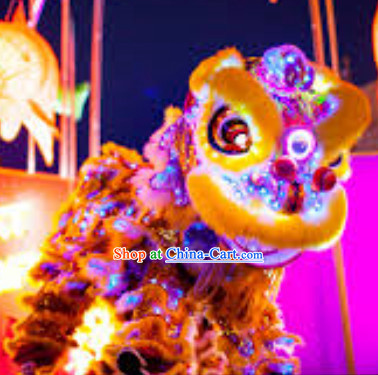 Top LED Lights Lion Dance Equipment Complete Set