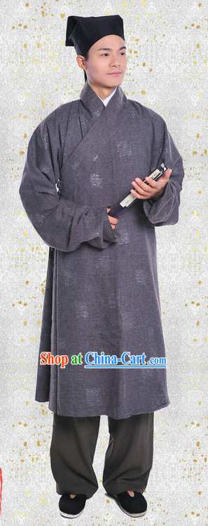 Winter Wear Deep Gown and Hat Complete Set for Men