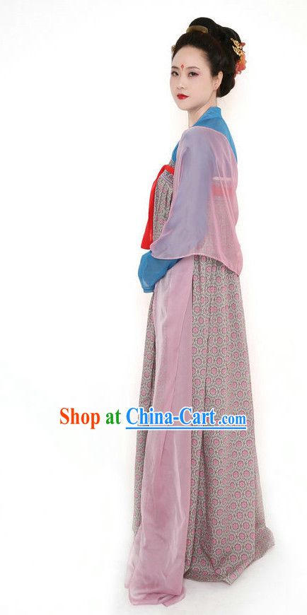 Silk Tang Dynasty Hanfu Ruqun Dress for Women