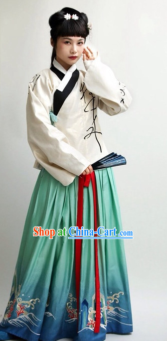 Chinese National Costumes for Girls