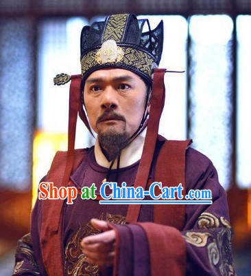 Tang Dynasty Chinese Prime Minister Hat