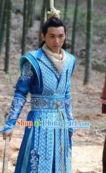 Chinese Tang Dynasty Prince Men Clothing
