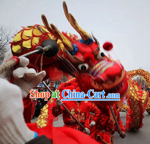 Chinese Dragon Dancing Costumes