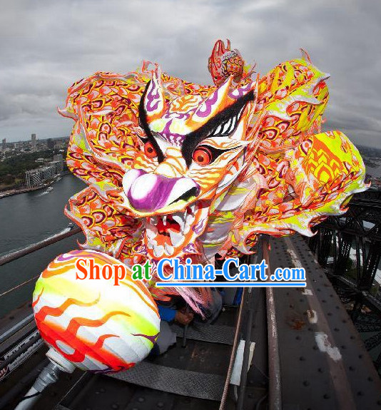 fluorescent dragon Dance costumes