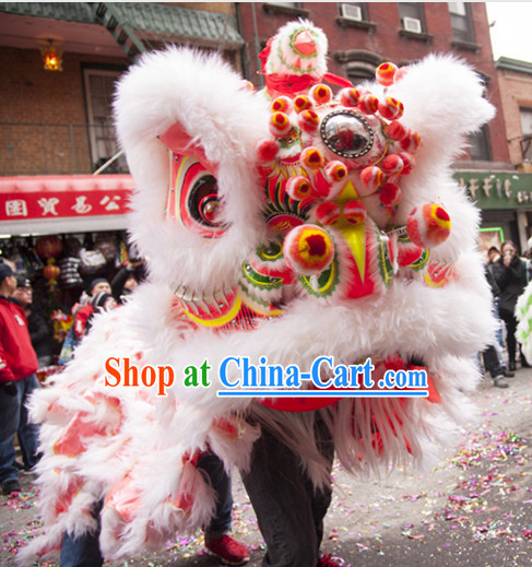 Chinese Classical Southern Lion Dance Costumes Complete Set