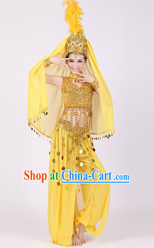 Chinese Xinjiang Dance Dress for Women