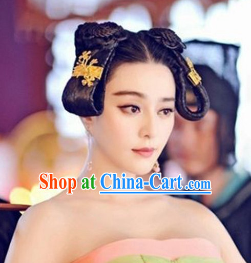 Chinese Tang Dynasty Palace Wig