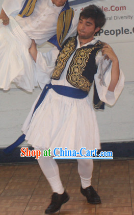 Mens Greek Costumes Complete Set