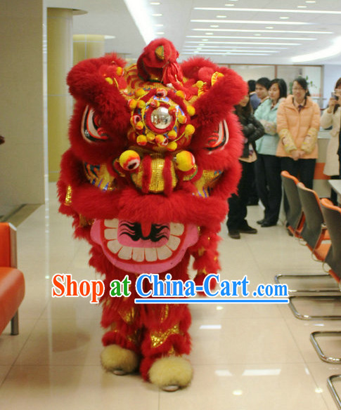 Chinese New Year Lion Dance Equipment Complete Set