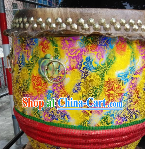 Professional Handmade Rainbow Color Festival Celebration Lion Drum