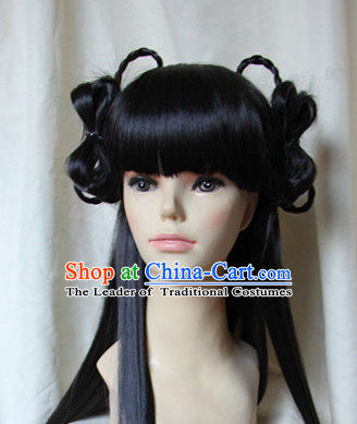 Ancient Chinese Fairy Black Wigs