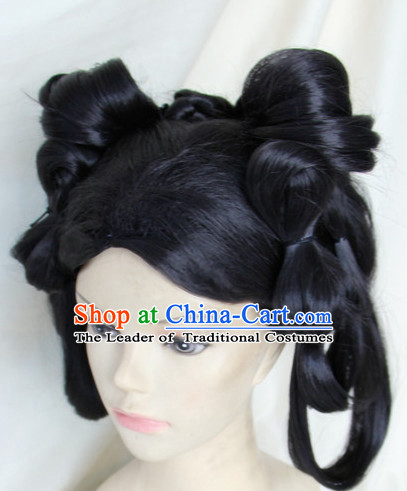 Ancient Chinese Fairy Black Wigs