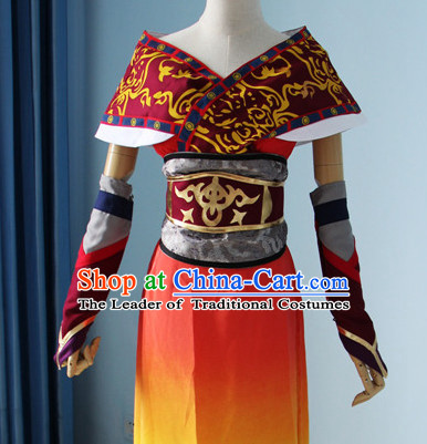 Ancient Chinese Japanese Geisha Halloween Costumes for Men