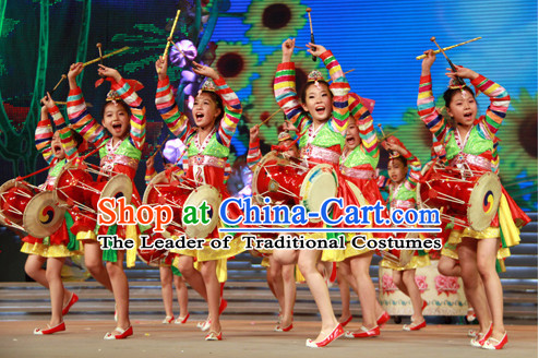 Chinese Folk Dance Costumes