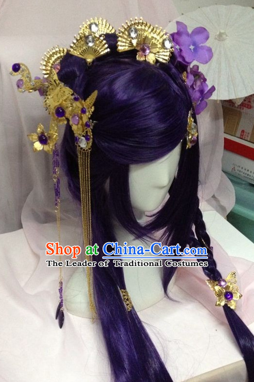 Chinese Classic Fairy Wigs and Hairpieces