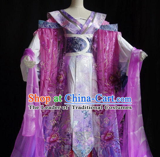 Chinese Halloween Costumes Fairy Empress Queen Princess Costume Complete Set