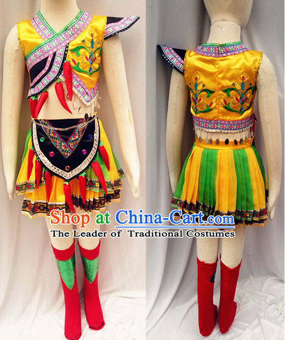 Chinese Folk Dance Costumes