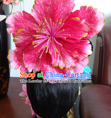 Chinese Opera Peking Opera Cantonese Opera Hairstyles Fascinators Fascinator Wholesale Jewelry Hair Pieces and Black Wigs