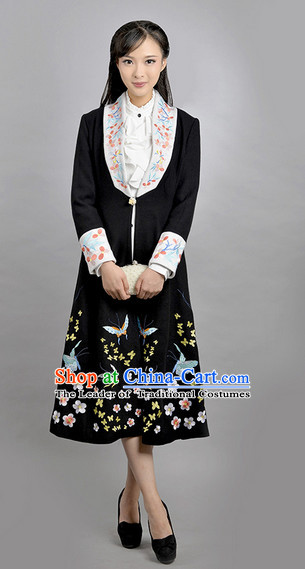 Chinese Minguo Female Clothing Traditional Clothes Suit