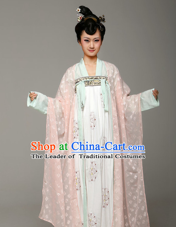 Chinese Classic Tang Dynasty Hanfu Beauty