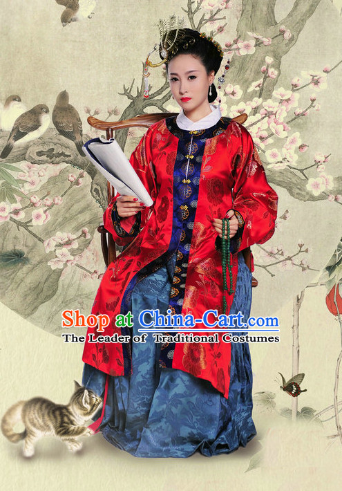 Chinese Ancient Dream of Red Chamber Wang Xifeng Costumes and Hair Jewelry