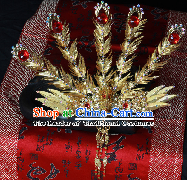 Chinese Ancient Phoenix Hairpieces Hair Accessories Hair Pieces
