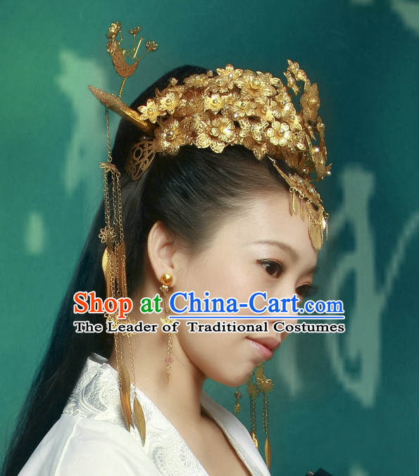 Chinese ancient hairstyles hair accessories tiaras wigs lace front wigs human hair wigs hair pieces cosplay wigs