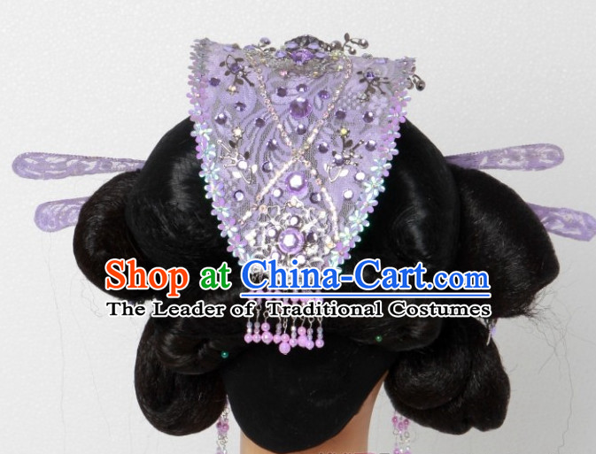 Chinese ancient hairstyles hair accessories tiaras wigs lace front wigs human hair wigs hair pieces cosplay wigs